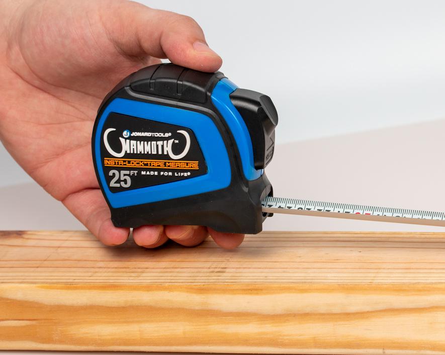 Jonard tape measure for electricians