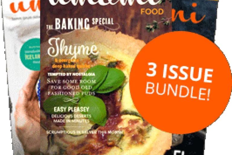 3 issue bundle of the Umami food magazine