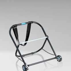 Steel Cable Caddy with Wheels & Pull Strap, 21