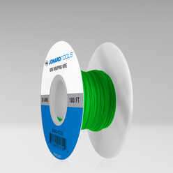 30 AWG Kynar┬« Wire, Green, 100 ft