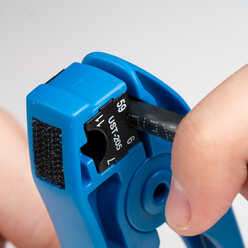 UST-100 - COAX Stripping Tool for RG59, RG6, RG7, RG11 Cables