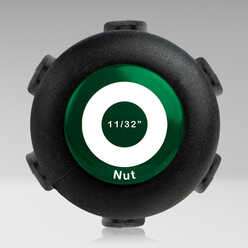 ND-6301132 - 11/32" Hollow Nut Driver, 3" Shaft