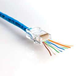 RJ45-525 - CAT5e RJ45 Pass-Through Connectors (Pack of 25)
