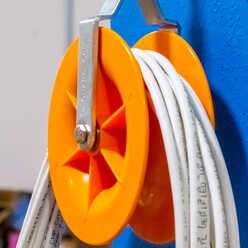 CP-475 - Pulley for Low Voltage Electrical, Network, & COAX Cables (2 pack)