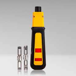 Punchdown Tool with Grip and 2 Blades 66 & 110