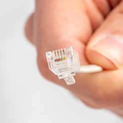 RJ11-100 - RJ11 Pass-Through Connectors (Pack of 100)