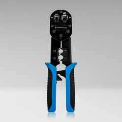 UC-4511 - RJ45 & RJ11/12 Modular Pass-through Crimper with Tail Crimping Slots