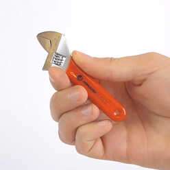 AW-4 - Adjustable Wrench 4" with Extra Wide Jaws