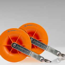 CP-475 - Pulley for Low Voltage Electrical, Network, & COAX Cables (2 pack)