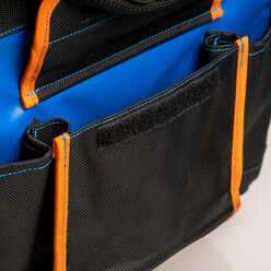 RTB-18 - Professional Rolling Tool Bag, 18 Pockets, 16"