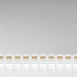 RJ45-R510 - Standard CAT5e RJ45 Connectors for Network Cable (Pack of 10)