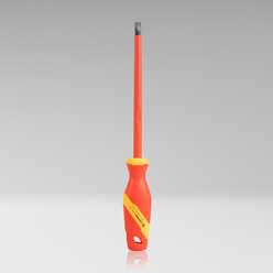 Cabinet Slotted Insulated Screwdriver, 5/16
