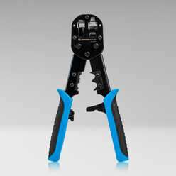 UC-4511 - RJ45 & RJ11/12 Modular Pass-through Crimper with Tail Crimping Slots
