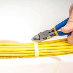CTG-500 - Flush Cutting Pliers for Large Cable Ties, 6.5"