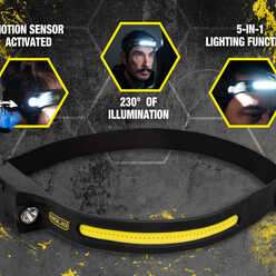 SolisΓäó Rechargeable LED Flex Headlight