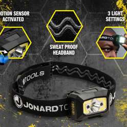 SolisΓäó Ultra Bright Jobsite LED Headlamp