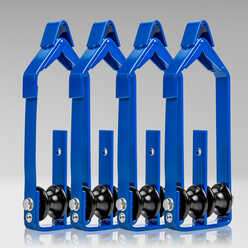 CR-210/4 - Dual Cable Roller for Cables up to 1" Diameter (Pack of 4)