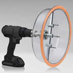 AHC-10 - Adjustable Round Hole Cutter, 2.2"-10"