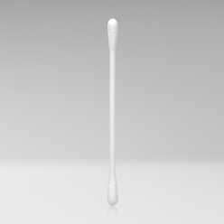 CWR-125 - Rounded Cotton Swabs, Pack of 125