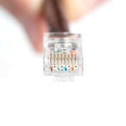 UC-4511 - RJ45 & RJ11/12 Modular Pass-through Crimper with Tail Crimping Slots