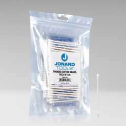 CWR-125 - Rounded Cotton Swabs, Pack of 125