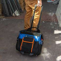 RTB-18 - Professional Rolling Tool Bag, 18 Pockets, 16"