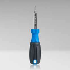 SD-1223 - 6-in-1 Multi-Bit Screwdriver with Phillips, Slotted, Robertson Bits