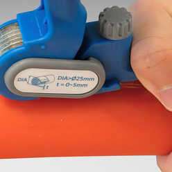 TK-107B - Backpack Fiber Optic Mid Span Slit & Ring Tool Kit (1.2 mm-22.6 mm)+