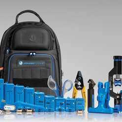 TK-107B - Backpack Fiber Optic Mid Span Slit & Ring Tool Kit (1.2 mm-22.6 mm)+