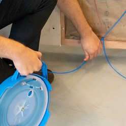 FTF-1150 - Fiberglass Fish Tape Rodder, 150 ft