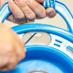 FTF-1150 - Fiberglass Fish Tape Rodder, 150 ft