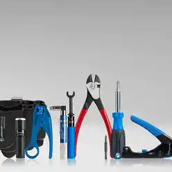 COAX Tool Kit with 360┬░ Degree Compression Tool and 7/16