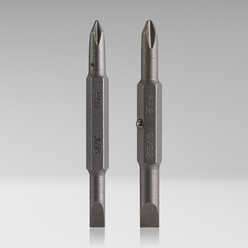 Replacement Bit Set, Phillips #1 & Slotted 3/16