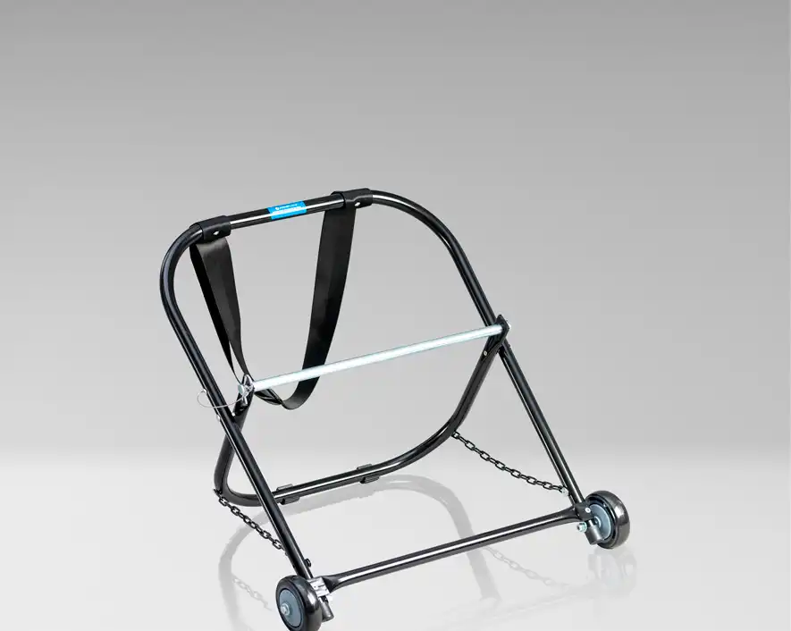 CC-2721WS - Steel Cable Caddy with Wheels & Pull Strap, 21" Wide