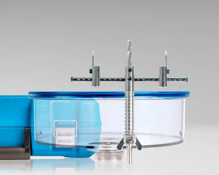 Adjustable Round Hole Cutter  w/ Vacuum Port, 8.6ΓÇ¥