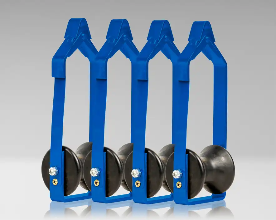 Cable Roller for Cables up to 3" Diameter (Pack of 4)