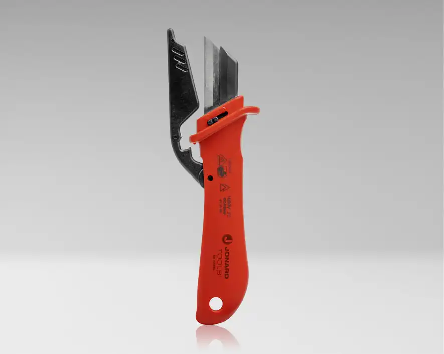 Insulated Cable Dismantling Knife with Blade Guard
