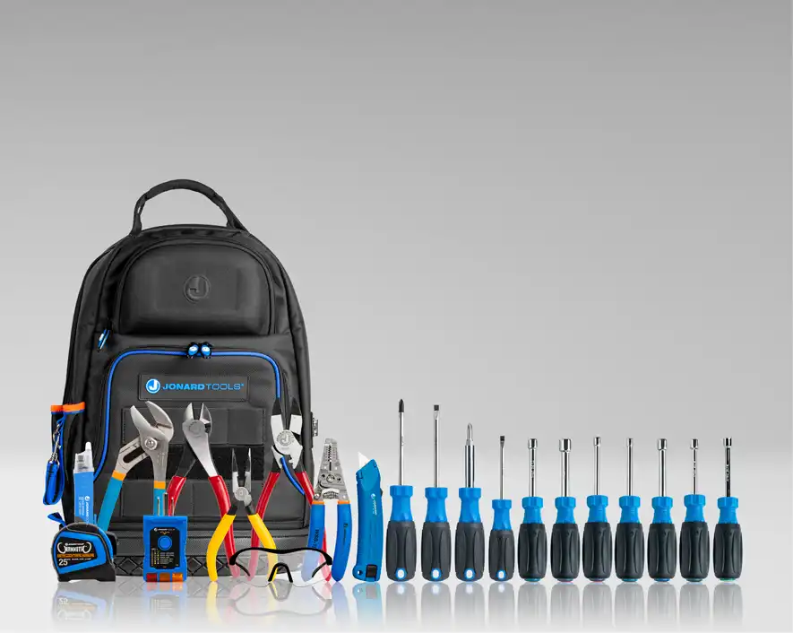 22 Piece Journeyman Electrician Tool Kit