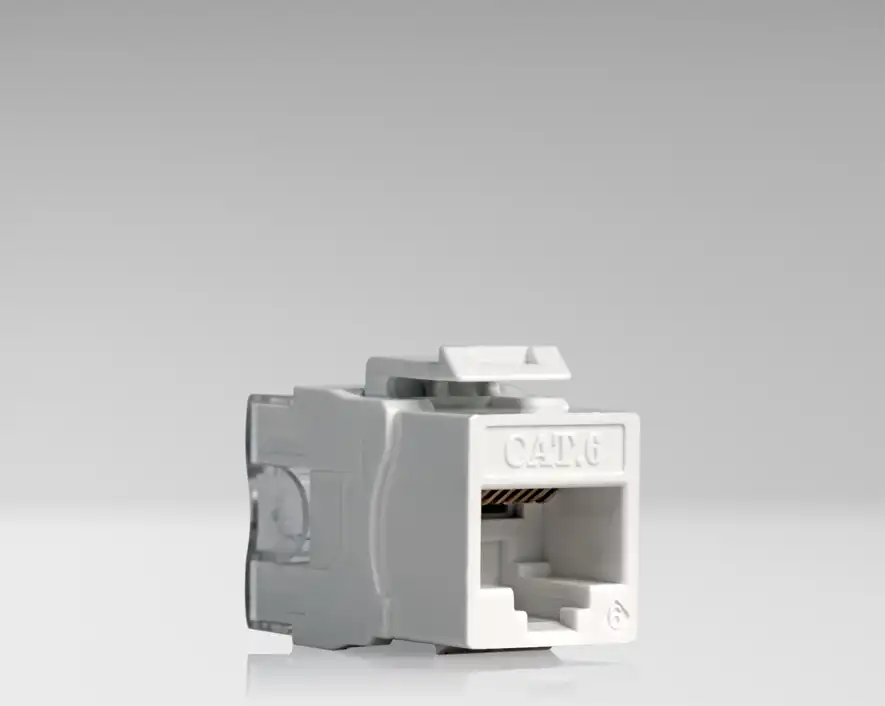 CAT6 Keystone Ethernet Jack, 5 pack