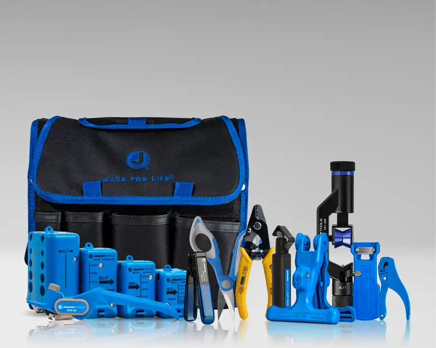 Fiber Optic Mid Span Slit & Ring Tool Kit+