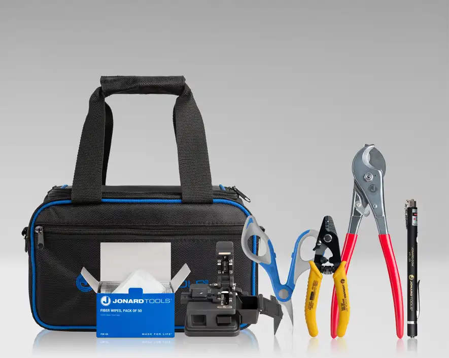 Fiber Optic Connector Clean & Prep Kit+
