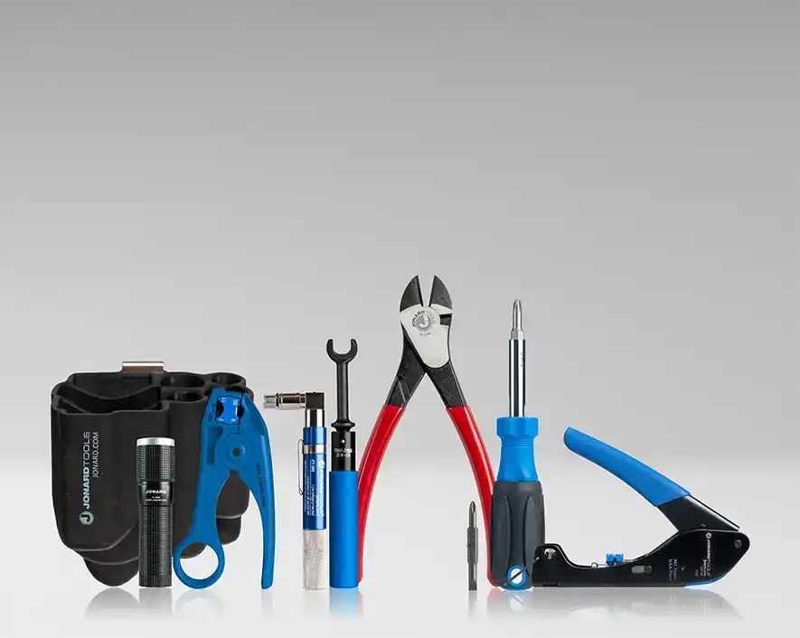 TK-78 - COAX Tool Kit with 360┬░ Degree Compression Tool and 7/16" Torque Wrench